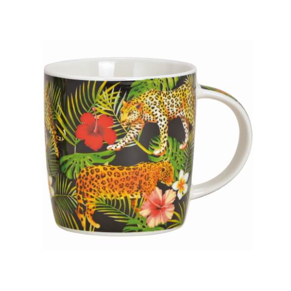 Tasse Leopard - aus Porzellan - 270ml