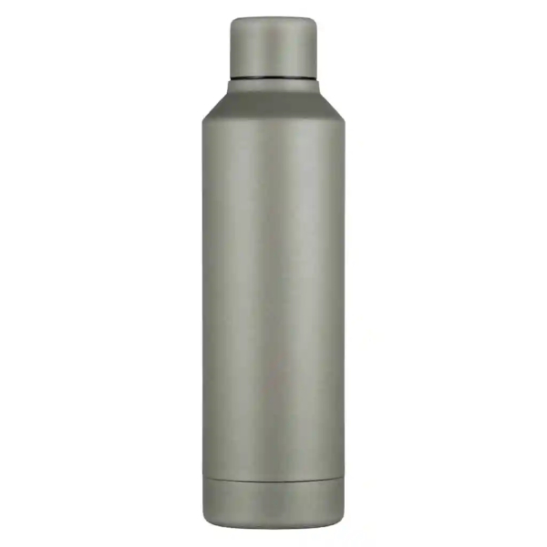 Ecoffee - Chaud/froid Bouteille thermos en acier inoxydable avec couvercle - 500ml - Hardback - Molto Grigio