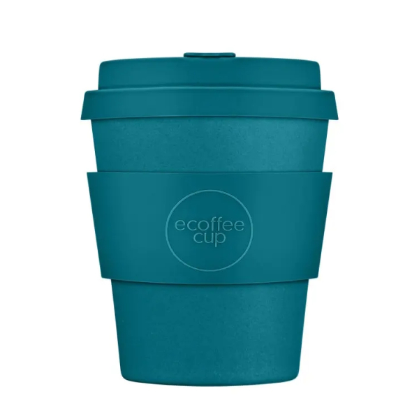240ml Ecoffee Cup in Bay Of Fires Farbton, der lebendige Mehrwegbecher für Coffee to go, erhältlich bei beanarella.
