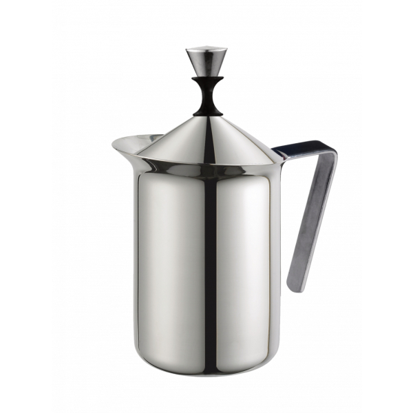 Mousseur à lait - avec mécanisme de pompage manuel - chauffage directement dans le mousseur à lait - pour chaque cuisinière - Pratika