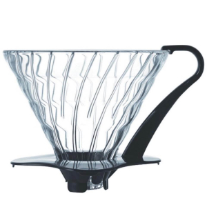 Hario V60 Glas-Kaffeefilter 03 – Schwarz