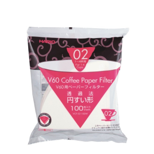 Hario Papierfilter für V60 - Grösse 02 für 1-4 Tassen - 100er Packung