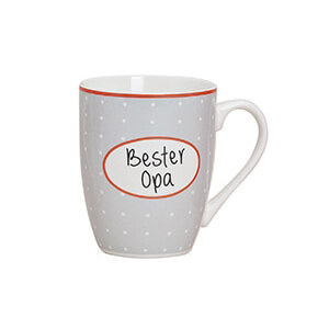 Tazza in Porcellana "Bester Opa" - Un Regalo Che Tocca - 300ml