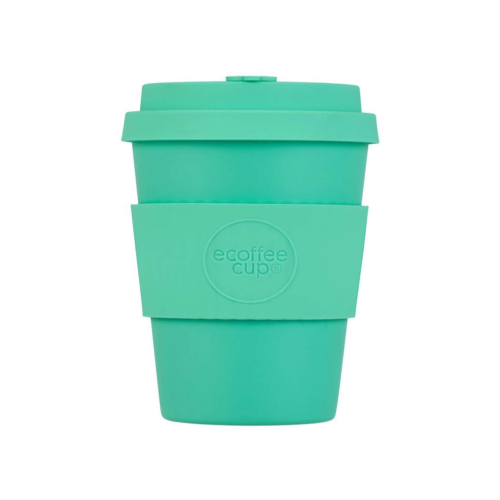 Ecoffee Cup Grindavik Split 350 ml, reusable coffee cup in mint green