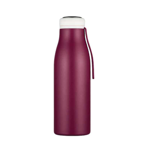 Ecoffee - Bottiglia thermos in acciaio inossidabile calda/fredda con coperchio - 500ml - Grand Cru