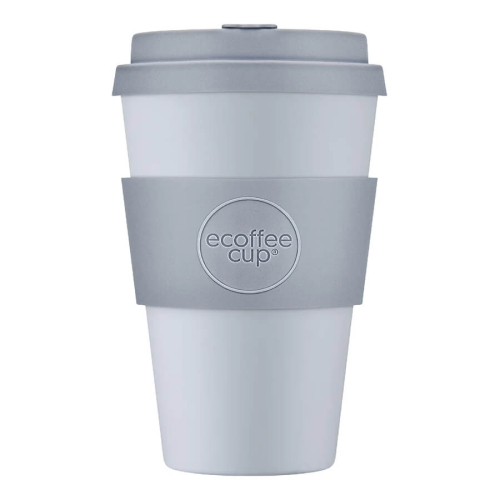 400ml Ecoffee Cup Glittertind, generous and eco-friendly for coffee enjoyment on the go, at beanarella