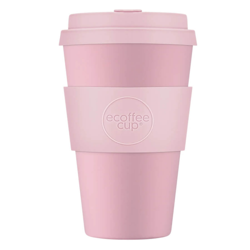 400ml Ecoffee Cup Local Fluff in Rosa, gross und praktisch für jeden Tag, erhältlich bei beanarella.