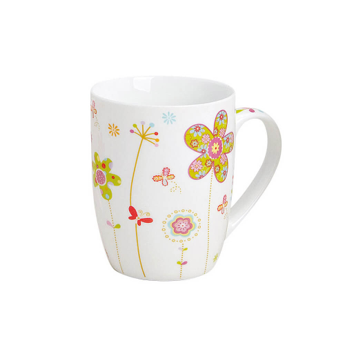 Tazza in porcellana colorata, 300ml – ideale per caffè o tè.