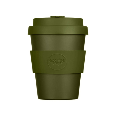Ecoffee Cup Oberon 180 ml, bicchiere espresso in verde muschio oliva