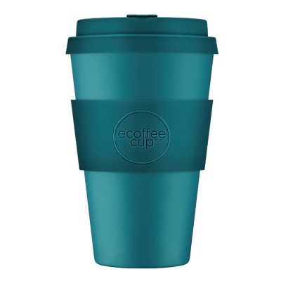 400ml Ecoffee Cup in Bay Of Fires, grande e pratico per il attento all'ambienten Piacere del caffè, disponibile da beanarella