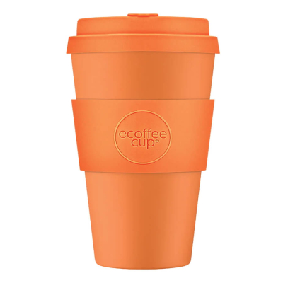 400ml Ecoffee Cup Alhambra - Grande nel Volume, elegante nel Design, per il attento all'ambienten Piacere del caffè con beanarella.