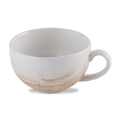 Tasse à café Churchill Elements Dune, 340ml, dans des tons sable naturels, offrant une esthétique rustique pour les amateurs de café.