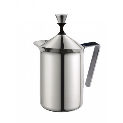 Mousseur à lait - avec mécanisme de pompage manuel - chauffage directement dans le mousseur à lait - pour chaque cuisinière - Pratika