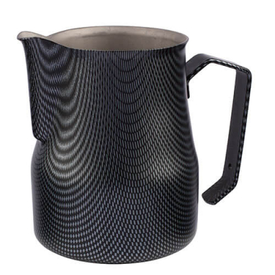 Motta Milchkännchen Carbon Look aus Edelstahl, 500ml.