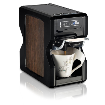 Machine à café Nori Noir en look bois de beanarella.