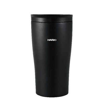 Hario Thermobecher aus Edelstahl in Schwarz, 300ml.
