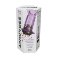 AeroPress Coffee Maker Clear Purple packaging