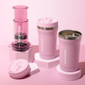 AeroPress Go Plus Pink plunger and seal detail close-up