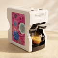 Machine à café à capsules Nori Flower Power Blanc