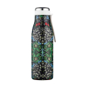 Ecoffee – Chaud/froid Bouteille thermos en acier inoxydable avec couvercle - 500ml - William Morris - Blackthorn