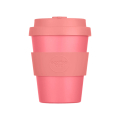 180ml Ecoffee Cup Darrell Lea Roth in zartem Rosa, ideal für Ihre kleine Kaffeeauszeit, umweltbewusst, bei beanarella