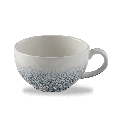 Churchill Raku Topaz Blue Kaffeetasse 227ml, präsentiert in einem tiefen Ozeanblau, verleiht jedem Kaffeemoment eine beruhigende Atmosphäre.