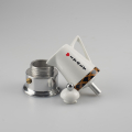 Cafetière italienne – Originale – Cafetière italienne en porcelaine et aluminium - pour 1 tasse - Mini 1 Cup - Design 6