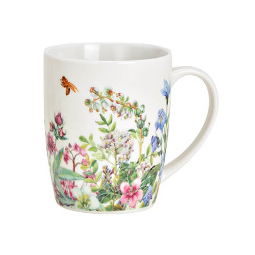 Frühlingswiese Tasse - aus Porzellan - 300ml