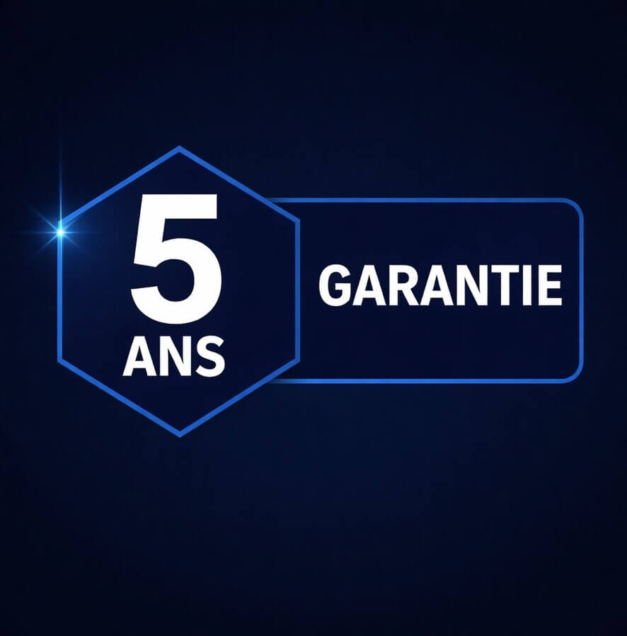 Badge 5 ans de garantie