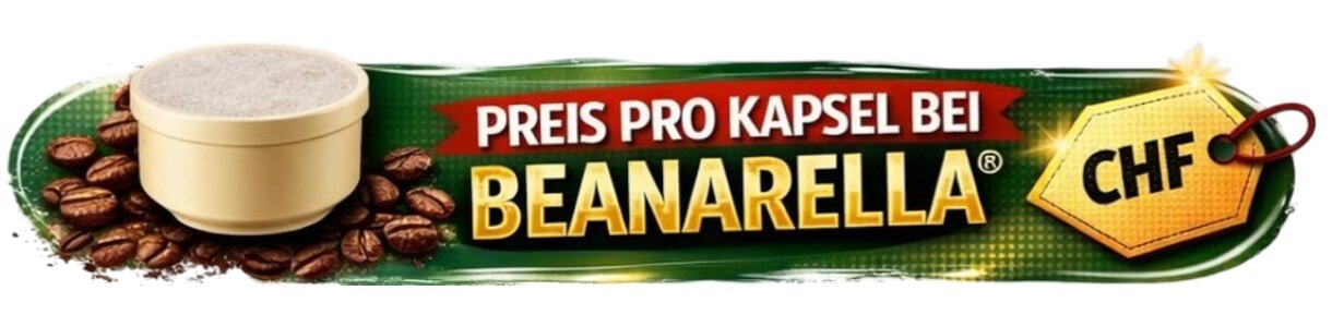 Preis pro Kapsel bei beanarella – kompostierbare Kaffeekapsel mit Kaffeebohnen
