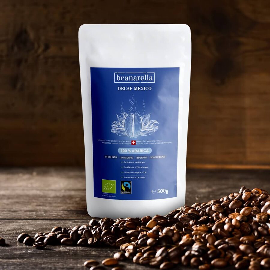 decaf mexico – chicchi di caffè beanarella