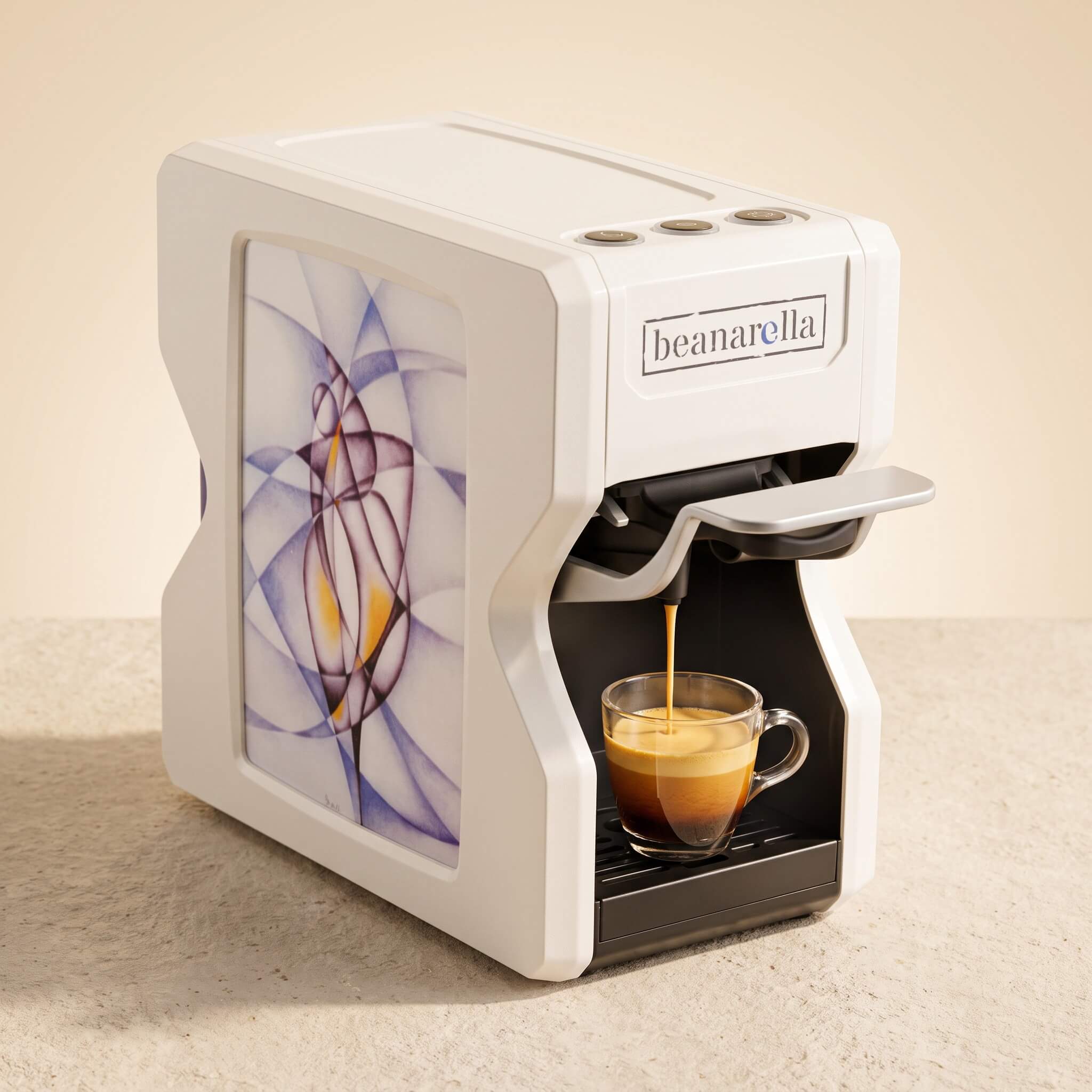 Machine à café à capsules Nori Grâce Blanc