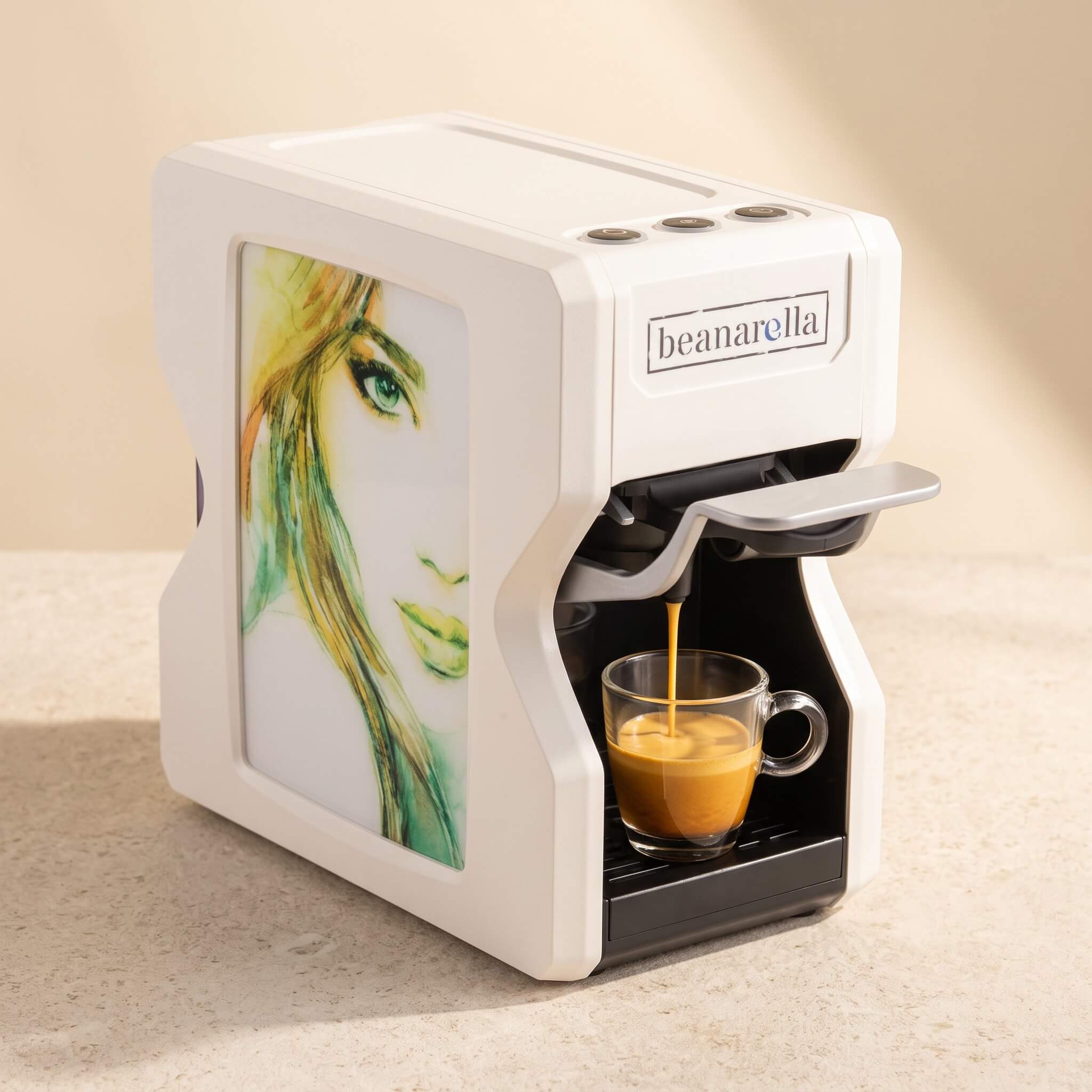 Machine à café à capsules Nori Regard Blanc