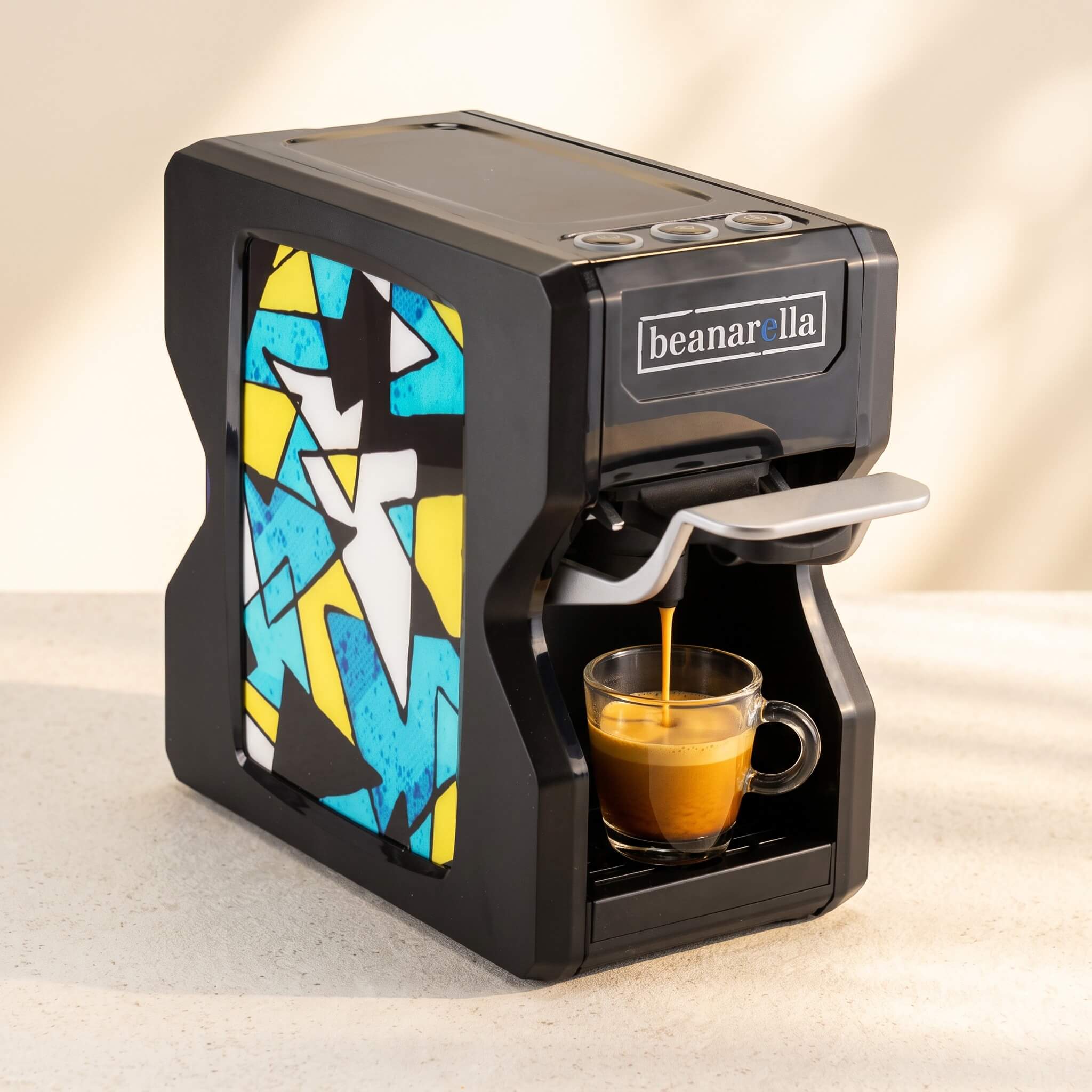 Machine à café à capsules Nori Kaléidoscope Noir