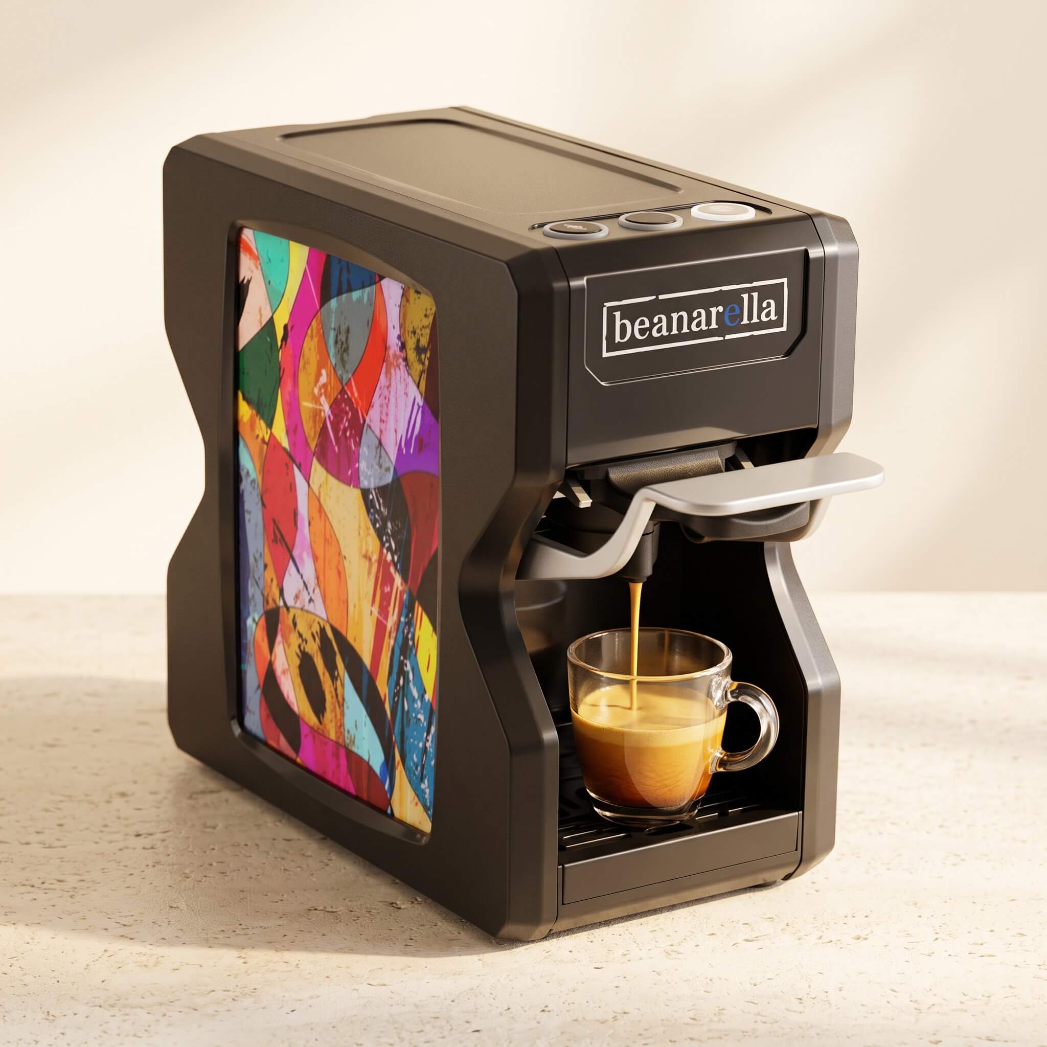 Machine à café à capsules Nori Joie de Vivre Noir