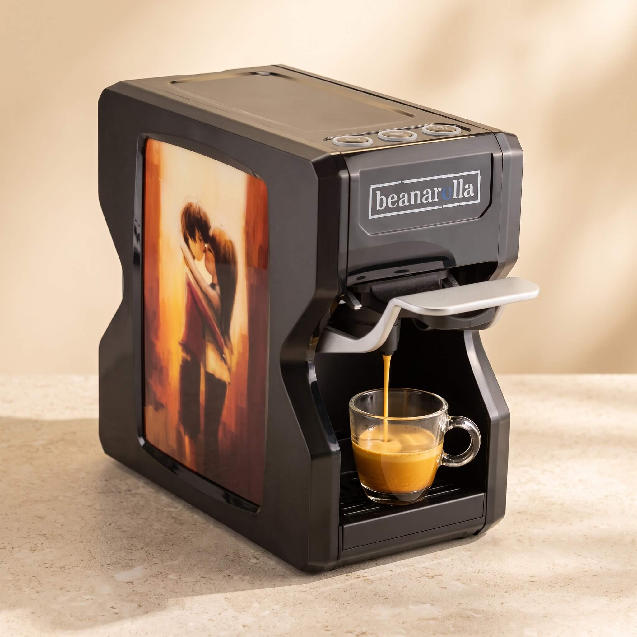 Machine à café à capsules Nori Passion Noir