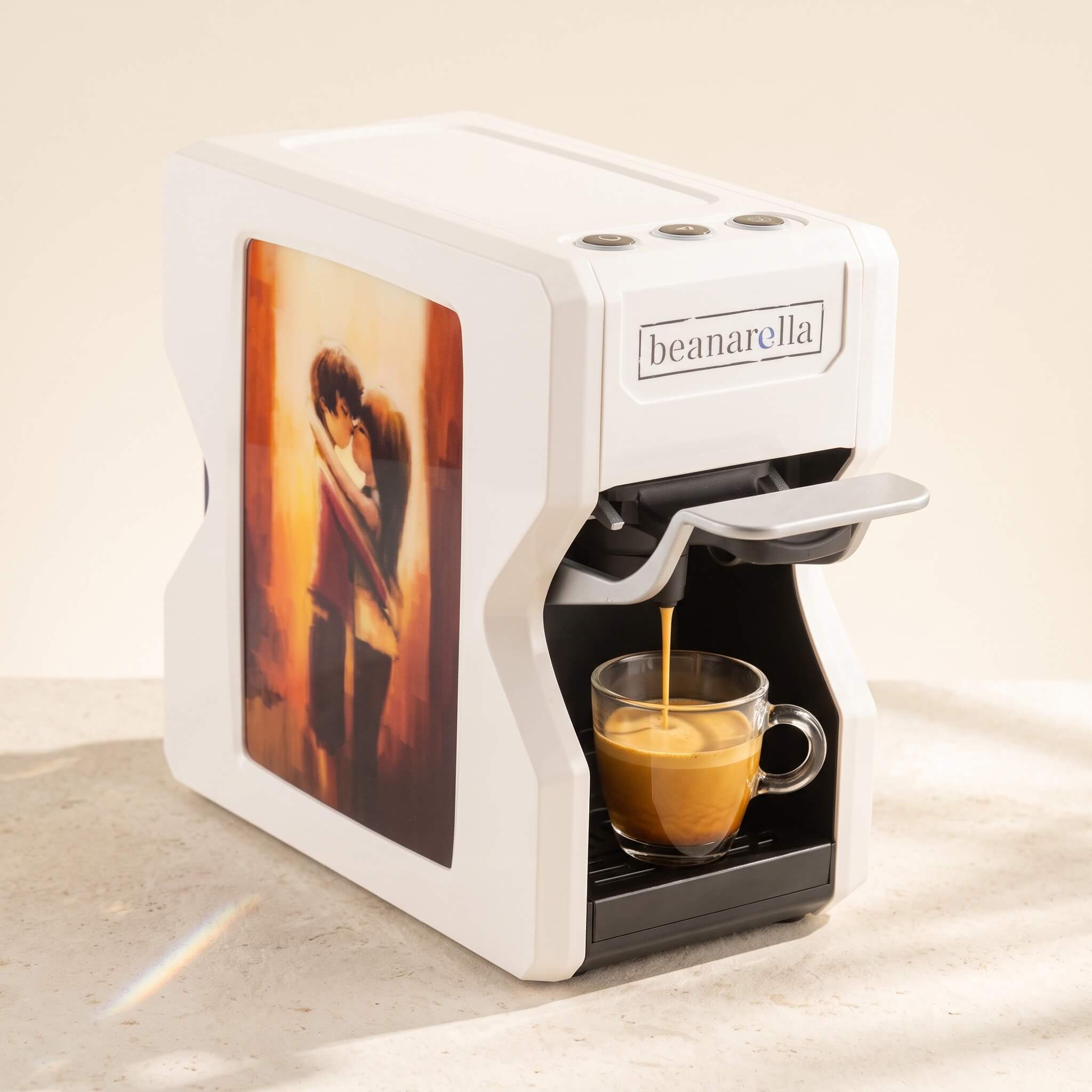 Machine à café à capsules Nori Passion Blanc