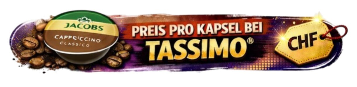 Preis pro Kapsel bei Tassimo – Tassimo T-Disc mit Kaffeebohnen