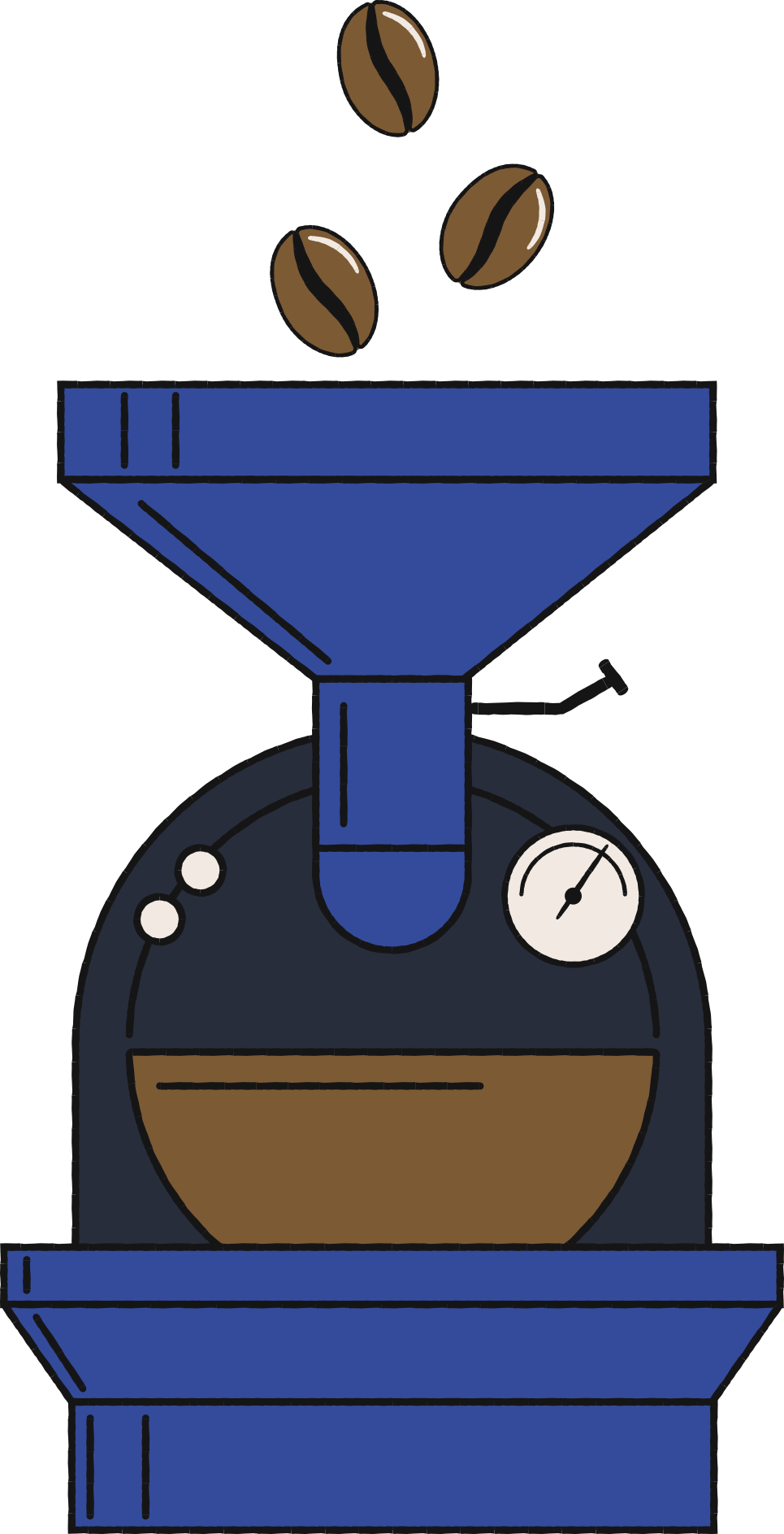 Traditioneller Trommelröster – schonende Premium‑Trommelröstung